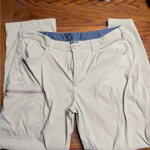 Eddie Bauer Light Beige Casual Chino Pants